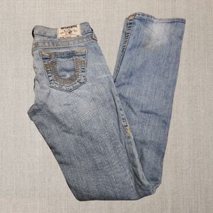 BOGO FREE SALE!🐣🩷 W27 true religion straight cut jeans